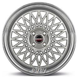 Jantes Borbet B 7.0x17 ET38 4x108 SIL pour Audi 80 80 Avant 80 Cabrio 80 Coupé