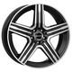 Jantes Roues Mak Lewis Pour Audi S5 Cabrio Coupe Sportback 9x19 5x112 Black