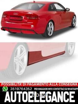 Jupes latérales sur mesure pour Audi A5 8T Coupe/Cabrio