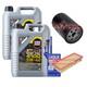 Kamoka Inspection Set Liqui Moly Top Tec 4100 5w-40 10l Pour Audi 80 Cabriolet