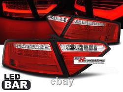 LED Feux Arrières pour Audi A5 2007-06.2011 en Rouge Coupé Cabriolet Sportback
