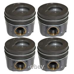 MAHLE 4X Piston Ensemble Pour VW Audi Golf I Cabriolet 155 1.8 19E 1G1 1.8I