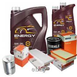 MAHLE Inspection Set 7L MANNOL 5W-30 Energy Pour Audi Cabriolet 2.6 2.0 E 2.8