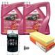 Mahle Inspection Set 8 L Mannol Legend+ester 0w-40 Pour Audi Cabriolet 2.3 E