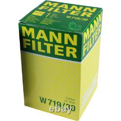 MANN-FILTER Inspection Set MANNOL 5L Energy 5W-30 Pour Audi Cabriolet 2.6 1.8 C