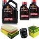 Mann-filter Inspection Set Motul 7l 5w-30 Pour Audi Cabriolet 2.6 2.8 A6