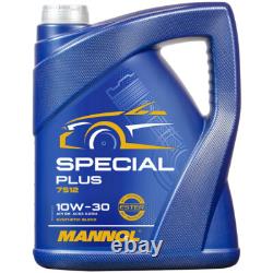 MANN-FILTER Inspection set MANOL 5 L 10W-30 Spécial Plus pour Audi Cabriolet