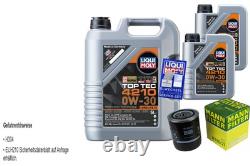 MANN Filtre À Huile 7 L Liqui Moly Top Tec 4210 0W-30 Pour Audi Cabriolet 2.6