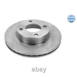 MEYLE 2X Disque De Frein Avant Ø256 Mm Ventilé Pour Audi 80 8C B4 2.0 Cabriolet