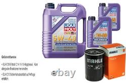 Mahle Filtre à Huile 7 LIQUI MOLY 5W-40 High Tech pour Audi A4 1.6 2.0 Cabriolet