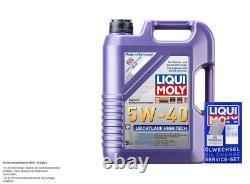 Mahle Filtre à Huile 7 LIQUI MOLY 5W-40 High Tech pour Audi A4 1.6 2.0 Cabriolet