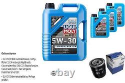 Mahle Filtre à Huile 8 LIQUI MOLY 5W-30 Longue Date pour Audi Cabriolet 2.6 2.8