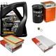 Mahle Inspection Set 5l Mannol 5w-30 Longlife Pour Audi Cabriolet 2.6 1.8 2.8