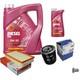 Mahle Inspection Set 6 L Mannol Diesel Tdi 5w-30 Pour Audi Cabriolet 2.6 2.8