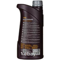 Mahle Inspection Set 6L mannol 5W-40 Extreme pour Audi Cabriolet 2.6 2.8 80