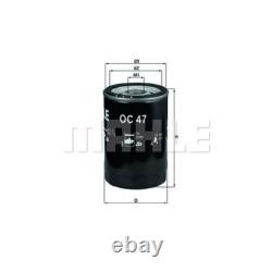 Mahle Inspection Set 8 L mannol Legend + Première 0W-40 pour Audi, Cabriolet 2.3