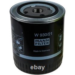 Mann-Filter Filtre à Huile 8 LIQUI MOLY 10W-40 Légèreté pour Audi Cabriolet 2.6