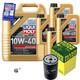 Mann-filter Filtre à Huile 9 L Liqui Moly 10w-40 Pour Vw Golf I Cabriolet 1.8
