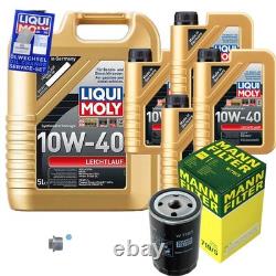 Mann-Filter Filtre à Huile 9 L Liqui Moly 10W-40 pour VW Golf I Cabriolet 1.8