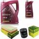 Mann-filter Inspection Set 6l Mannol Extreme 5w-40 Pour Audi Cabriolet 2.6 2.8
