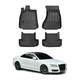 Omac Tapis De Sol Caoutchouc Pour Audi A5 8t3 8f7 Cabrio Coup&eacute; 07-17 Premium