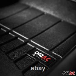 OMAC Tapis de sol caoutchouc pour Audi A5 8T3 8F7 Cabrio Coupé 07-17 Premium