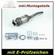 Pot Catalytique Pour Audi 80 B3 B4 2.0 115ps Cabriolet Coupé Boîte Exhaust Cat
