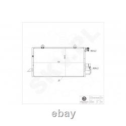 Pour Audi 80 Cabriolet Coupé 8A0260403AA 8AO260403AA Condensateur de Clim