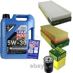 Révision D'Filtre LIQUI MOLY Huile 5L 5W-30 pour Audi Cabriolet 8G7 B4 2.3
