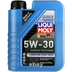 Révision D'Filtre LIQUI MOLY Huile 7L 5W-30 pour Audi A5 Cabriolet 8F7