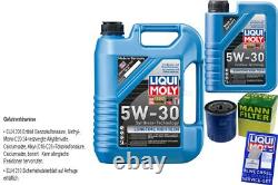 Révision Filtre LIQUI MOLY Huile 6L 5W-30 pour Suzuki Vitara Cabriolet Et 2.0