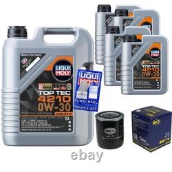 SCT Filtre À Huile 9 L Liqui Moly Top Tec 4210 0W-30 Pour Audi Cabriolet 2.6