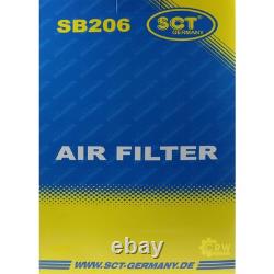 SCT Inspection Set 5L MOTUL 8100 X-CLEAN 0W-30 Pour Audi Cabriolet 2.6 2.8 A6