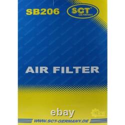 SCT Inspection Set 8L MOTUL 8100 X-CLEAN 0W-30 Pour Audi Cabriolet 2.6 2.0 E