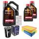 Sct Inspection Set 7l Motul 8100 X-clean 0w-30 Pour Audi Cabriolet 2.6 2.0 E