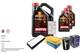 Sct Inspection Set 8l Motul 8100 X-clean 0w-30 Pour Audi Cabriolet 2.6 2.0 E