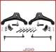 Wishbone Ensemble Essieu Avant Complet + Stabis Pour Audi 80 B4 + Cabriolet